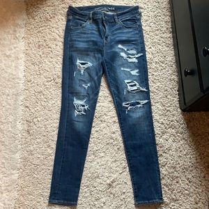 American Eagle Ripped skinny Jean Jeggings